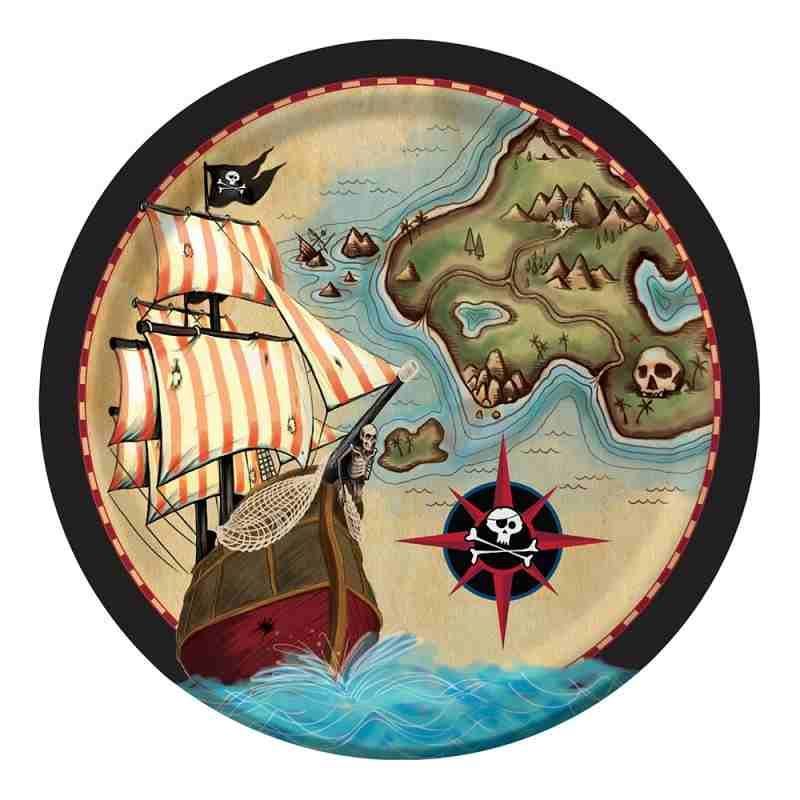 Sonstiges für Kind & Baby: Partyset - Partygeschirr Piratenschatz – Neu und originalverpackt aus Wetzikon ZH von shoo-shoos