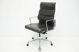 Vitra Soft Pad EA219 Leder chocolate