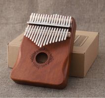 Kalimba aus Holz mit 17 Klangzungen - Meditationskalimba