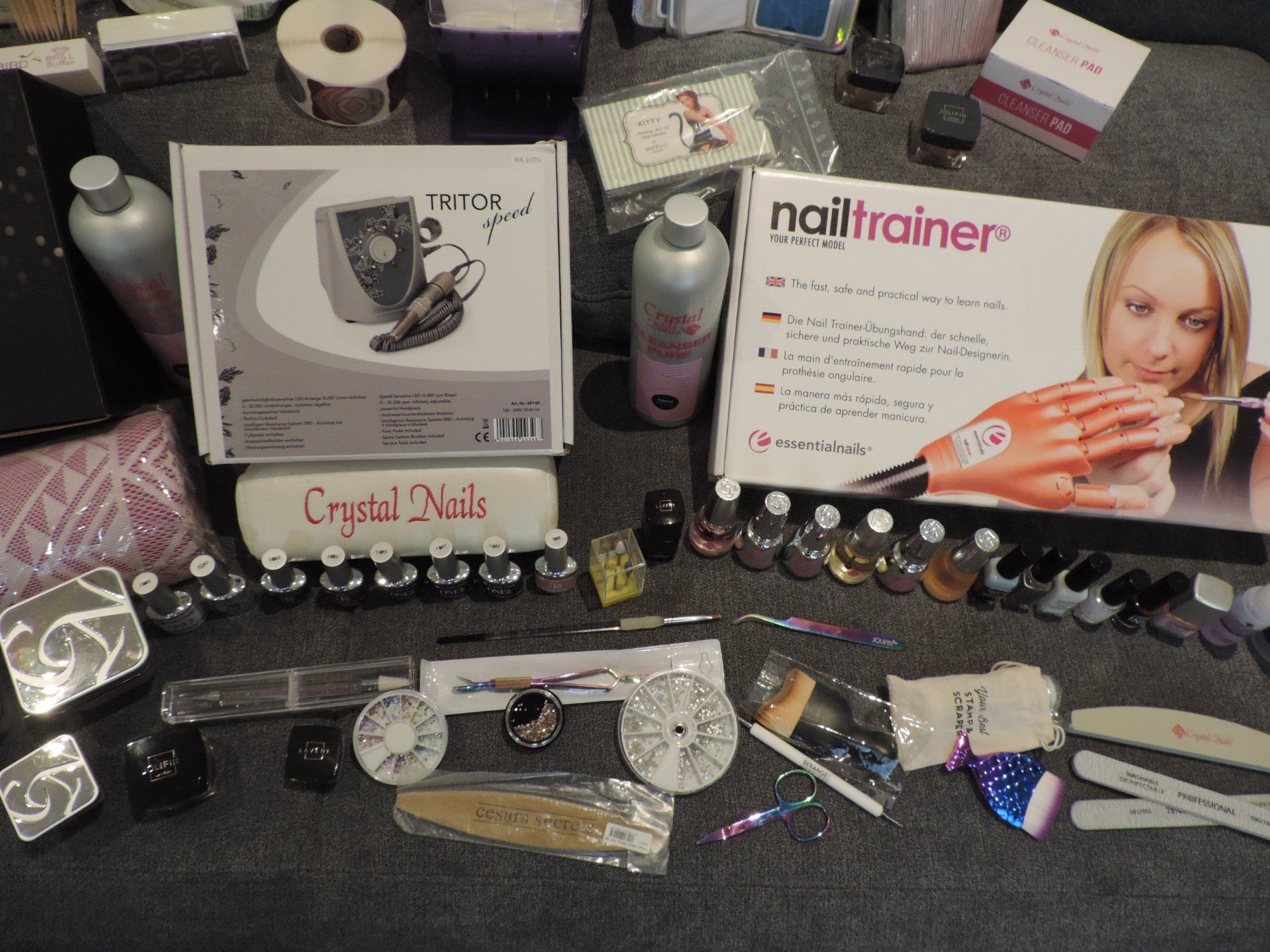 Unghie finte: Nail Starter Set mit Viel Zubehör – Nuovo e nell'imballaggio originale da Gommiswald venduto da Malediven2025 1