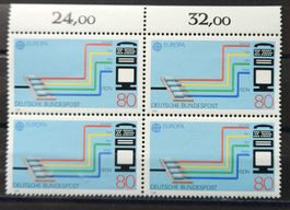 Deutschland-Mi 1368 Viererblock ** (18)