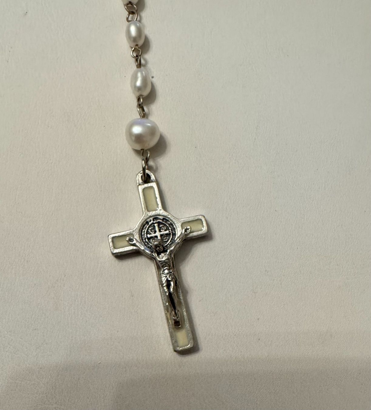 Altri gioielli: NEU: Rosenkranz Perlen - weiss – Nuovo (secondo la descrizione) da Maienfeld venduto da Fashion_2009 1