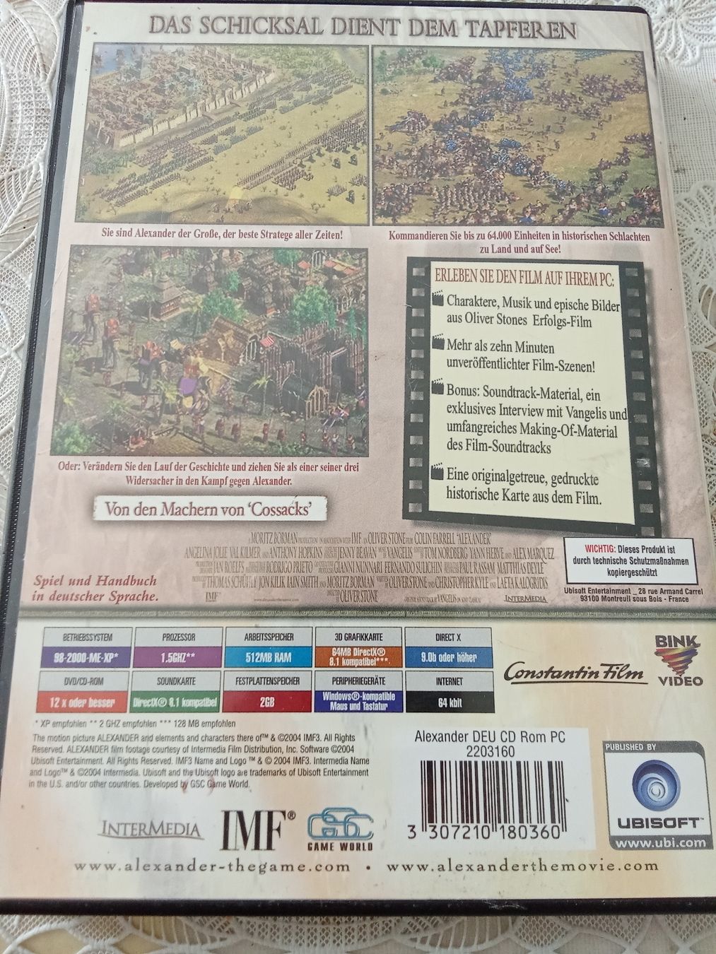 CD & DVD vergini: PC Spiel Alexander (2 CDs) – Usato da Hergiswil NW venduto da Aregli 2