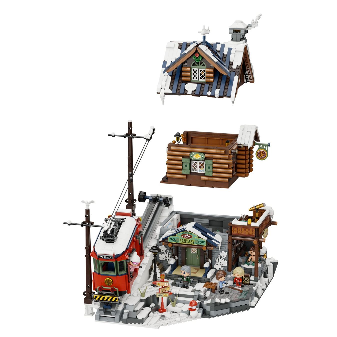 Kit di costruzioni: Pantasy Original Jeu de construction cabane sommitale – Nuovo e nell'imballaggio originale da St-Imier venduto da ATTAKSHOP 3
