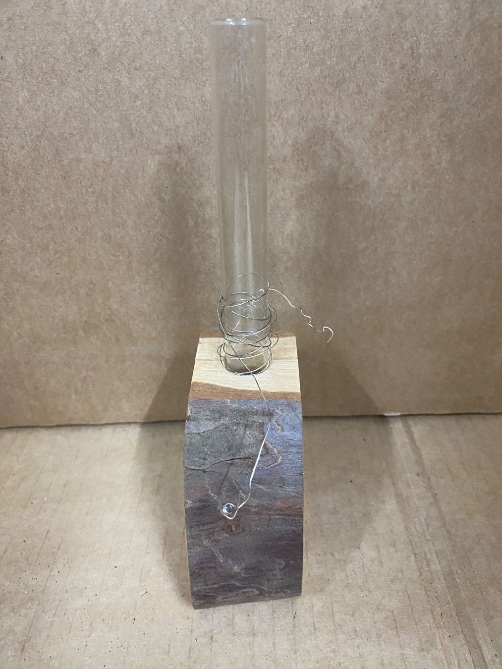 Toutes les décorations: Dekoglas im Holz – D'occasion à Eschlikon TG par 1.- 3