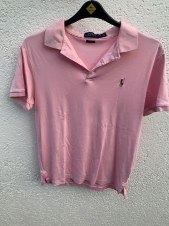 Polo Ralph Lauren Poloshirt, Herren L, Slim Fit, rosa
