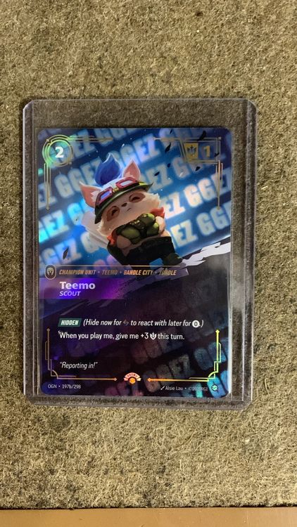 Riftbound Origins Teemo Scout 197b EN (Neu (gemäss Beschreibung)) in ...
