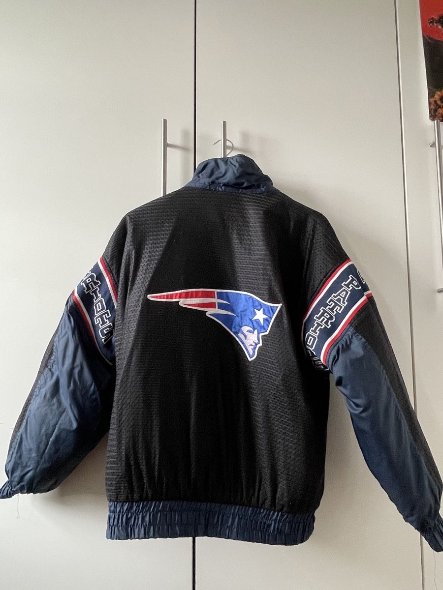 NFL Giacche: reversible NFL Patriots Winter/ Übergangsjacke, size L – Usato da Biberstein venduto da koempossible 3