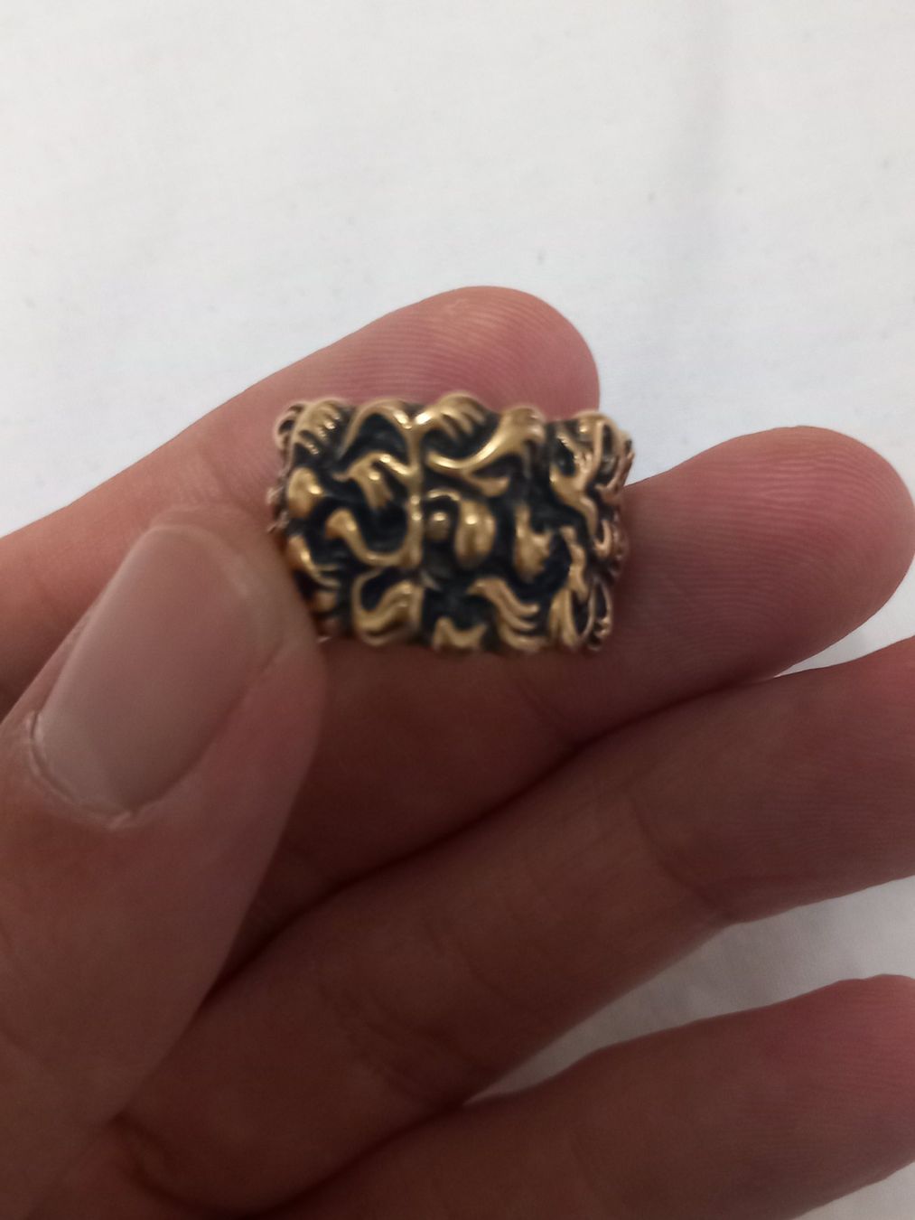 Gucci Bracciali & Braccialetti: Gucci ensemble bracelet et bague "Lion Mane" – Usato da Le Grand-Saconnex venduto da Rgt87 7