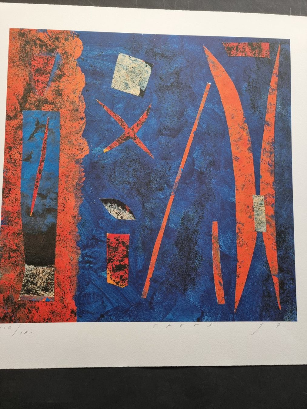 Grafiken & Lithographien: SERGIO TAPPA SERIGRAPHIE SIGNIERT NUMMERIERT – Gebraucht aus Gersau von kunst-online 1