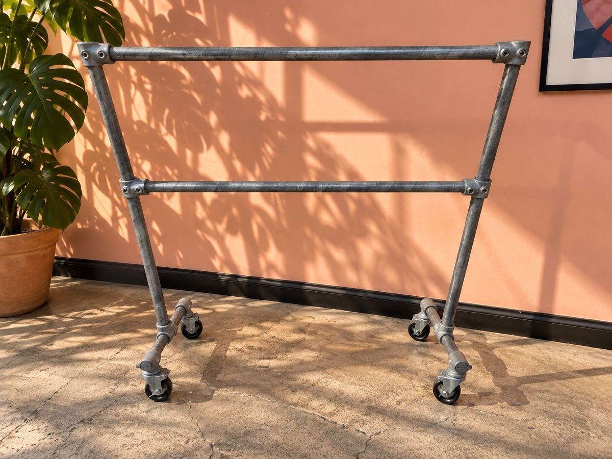 Altro in Utensili da giardino: Industrial-Style Ständer auf Rollen – Usato da Fulenbach venduto da Annie.s_Mid_Century 4