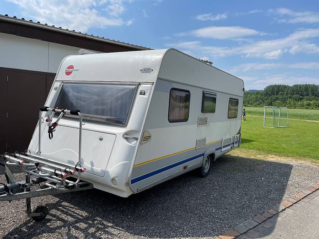 Tende da sole: Wohnwagen mit Dachmarkise – Usato da Felben-Wellhausen venduto da loirti 1