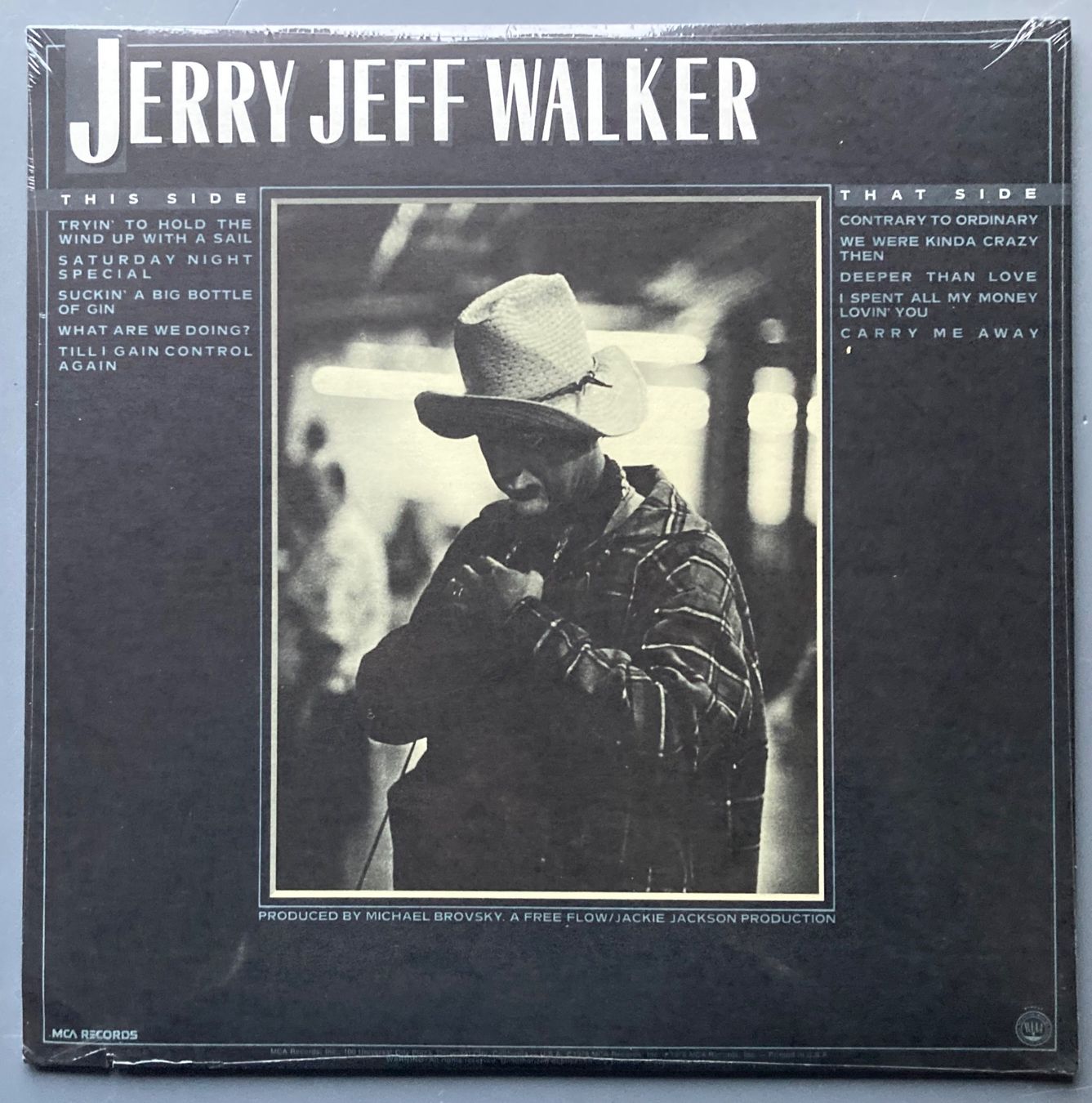 Dischi in vinile: JERRY JEFF - CONTRARY TO ORDINARY – Nuovo e nell'imballaggio originale da Poliez-Pittet venduto da Newtown-Records 1