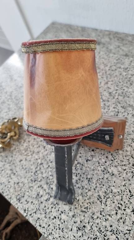 Lustres & lampes de plafonds: Antike Decken Lampe mit 2 Wand lampen – D'occasion à Neuenkirch par tip_wp7s 2