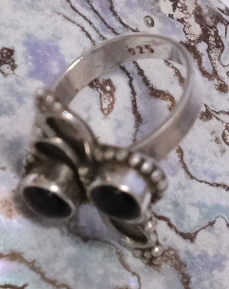 Anelli: Silberring Onyx Vintage – Usato da Zürich venduto da Melody2000 5