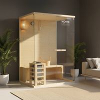 Traditionelle Sauna - ARTH M - 130x190cm für 1-2 Personen