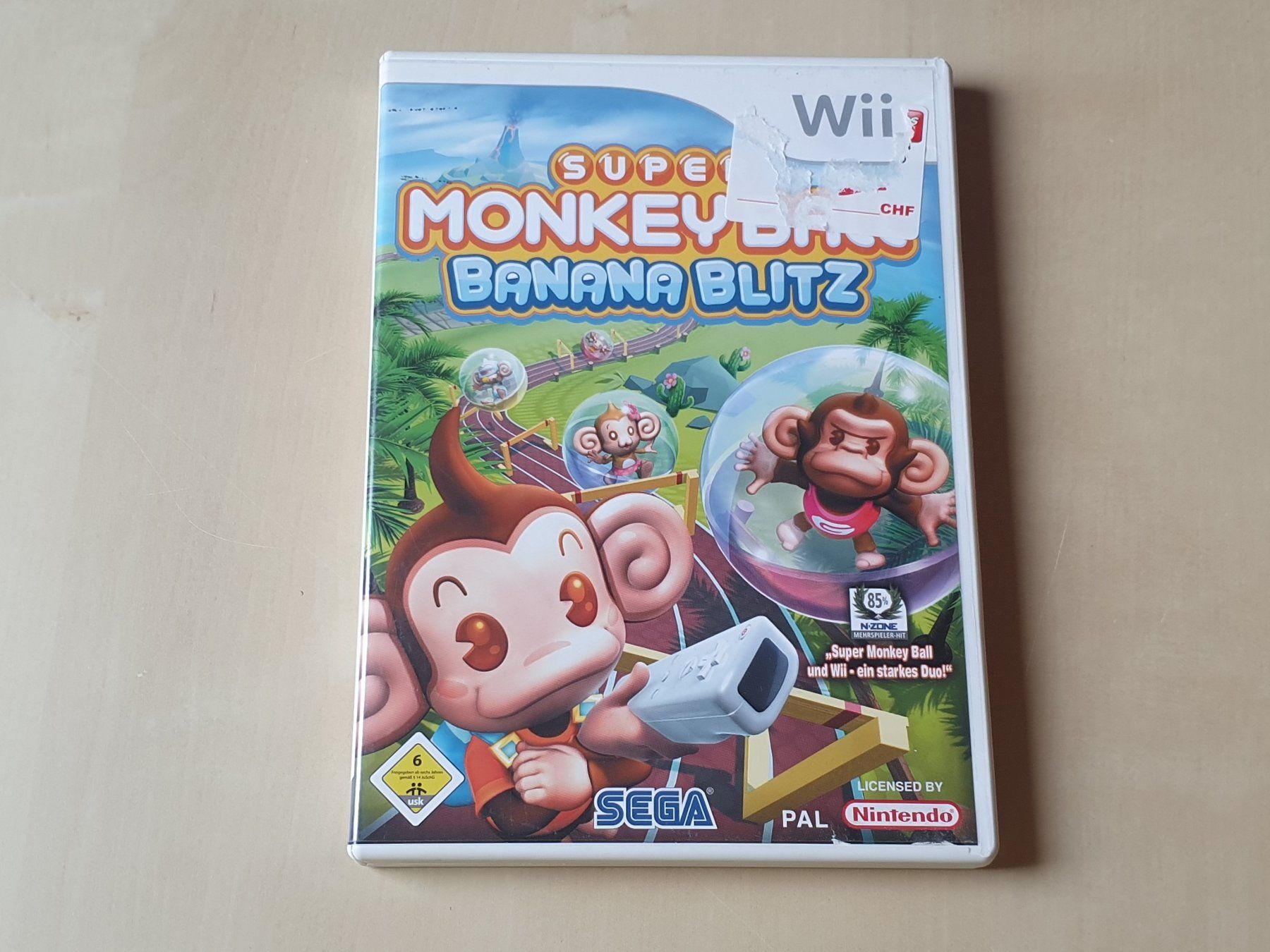 Nintendo Giochi: Super Monkey Ball Banana Blitz – Usato da Stansstad venduto da collectorsshop