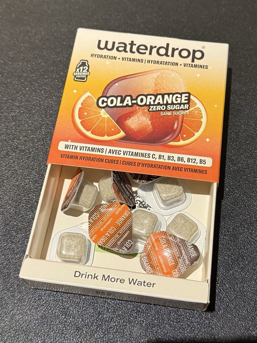 Waterdrop Aliments & Spécialités: 9x Waterdrop Cola-Orange, gebraucht – D'occasion à Tuggen par jess_gls06 2
