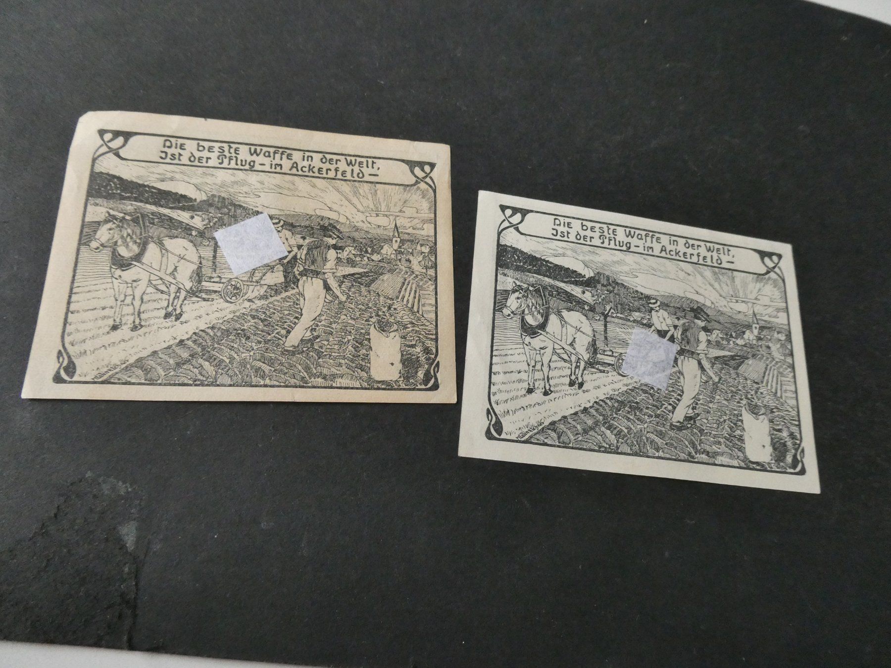 Banknoten: Oesterreich, Geboltskirchen, - Notgeldscheine – Gebraucht aus Hinterforst von rohusri 1