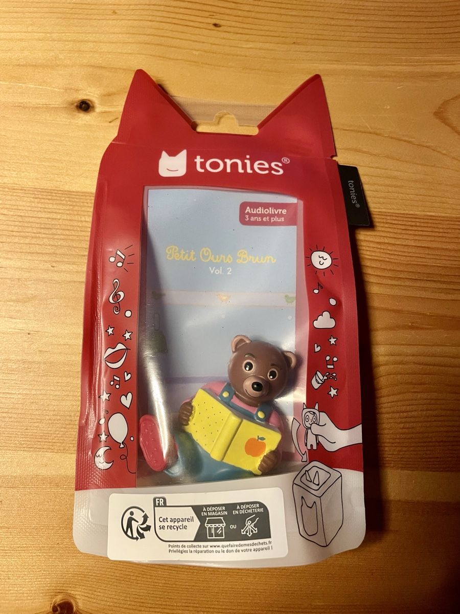Figurine Tonies Livres et histoires Petit Ours Brun volume 3 pour Conteuse Toniebox - Accessoire conteuse d'histoire - Achat & prix