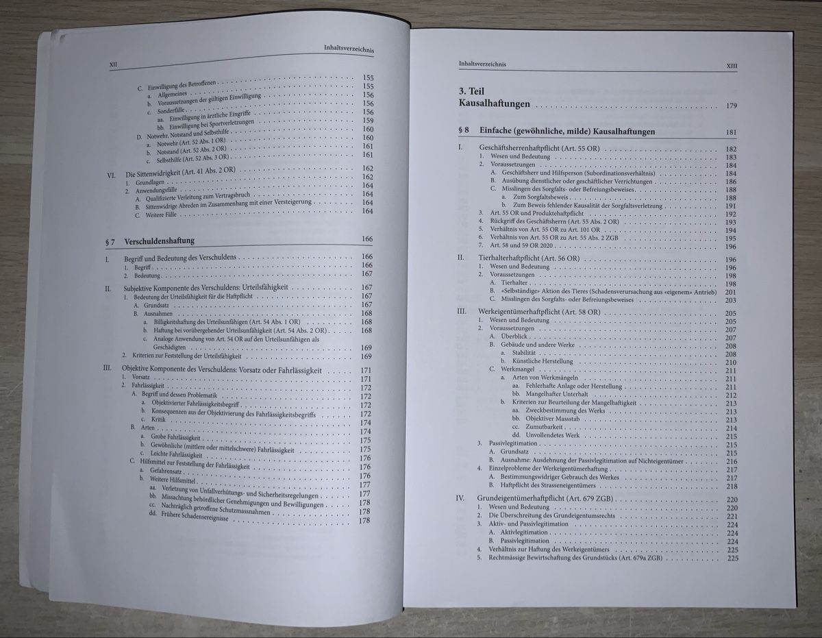 Libri: ausservertragliches Haftpflichtrecht – Usato da Eschenbach SG venduto da someonecake 4