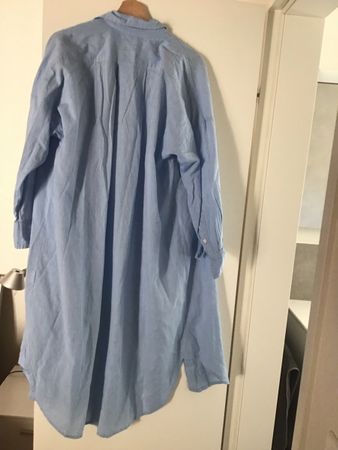 Coster Copenhagen Hemdkleid hellblau, Gr. 34 NP 149,—