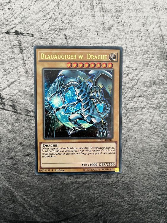 Blauäugiger w. Drache (DPBC-DE016), Ultra Rare 1