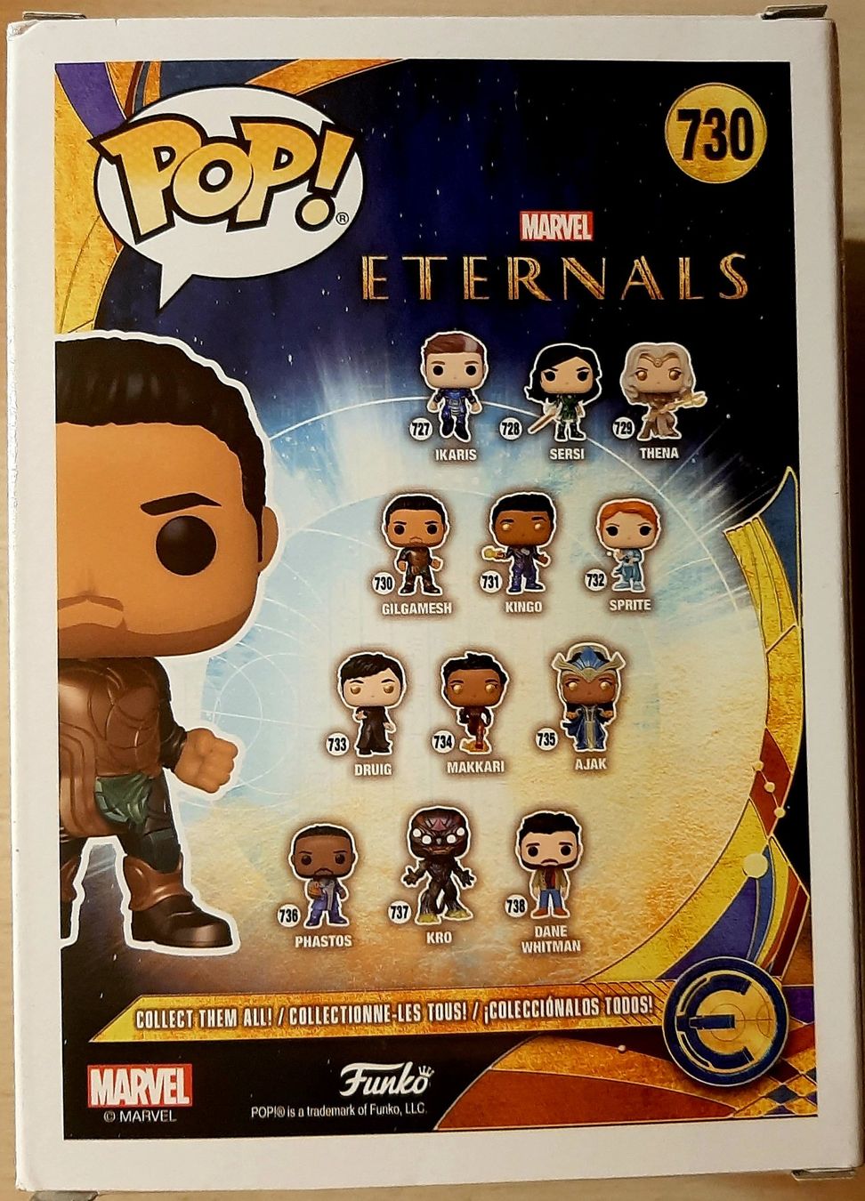 Funko Statuette: Funko Pop Marvel Eternals  Gilgamesh CHASE – Nuovo e nell'imballaggio originale da Montet (Glâne) venduto da KOADA 1
