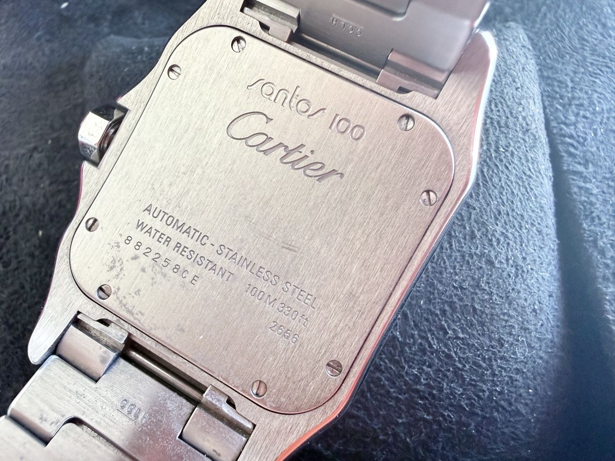 Cartier Uhren: CARTIER Santos 100 XL Automatic, FullSet 2016, Réf. W200737G – Gebraucht aus Le Mont-sur-Lausanne von LycaGallery 5