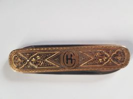 Couteau avec monogramme H,  Solingen - Made in Germany  1950