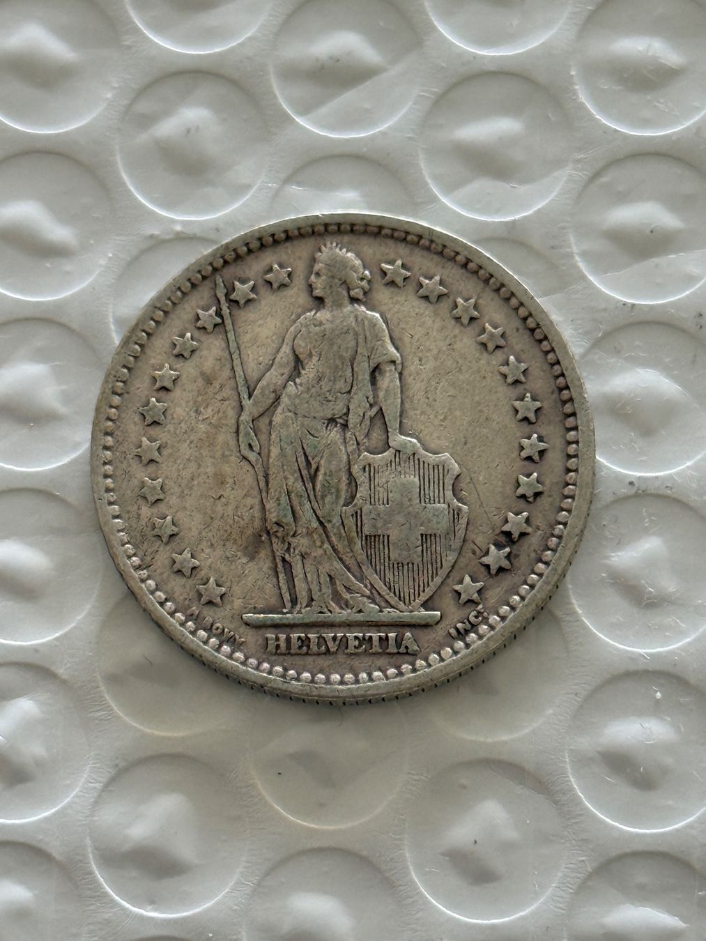 Tutti le monete: 2 Franken 1910  sehr Rar – Usato da Wallisellen venduto da SWISS_SILVER1 1