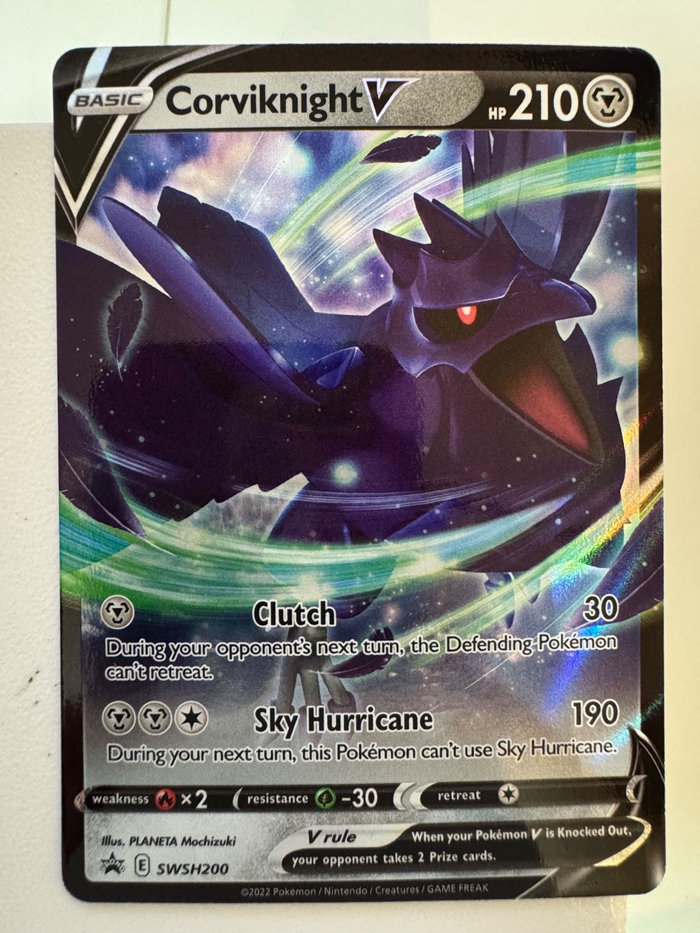 Pokémon Sammelbilder & Trading cards: Corviknight V | Black Star Promo | SWSH200 – Neu (gemäss Beschreibung) aus Bassersdorf von ero_9zp9