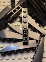Lego 15x Bogenstein 1x6 invers (42023) schwarz