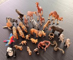 29 originale Schleich Wildtiere – grosse Sammlung 🦁🐯🦒