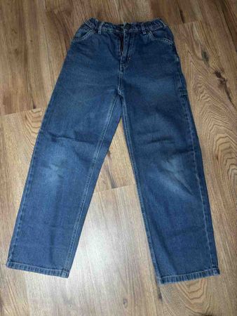 Kinder Jeans blau mit Gummizug gebraucht