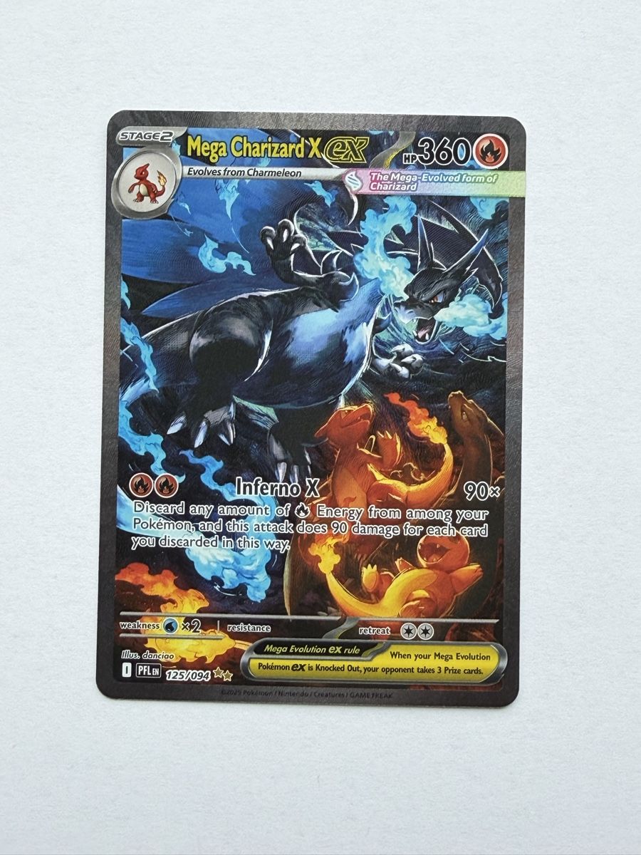 Pokémon Carte collezionabili: Mega Charizard X ex 125/094 – Usato da Ilanz venduto da caui