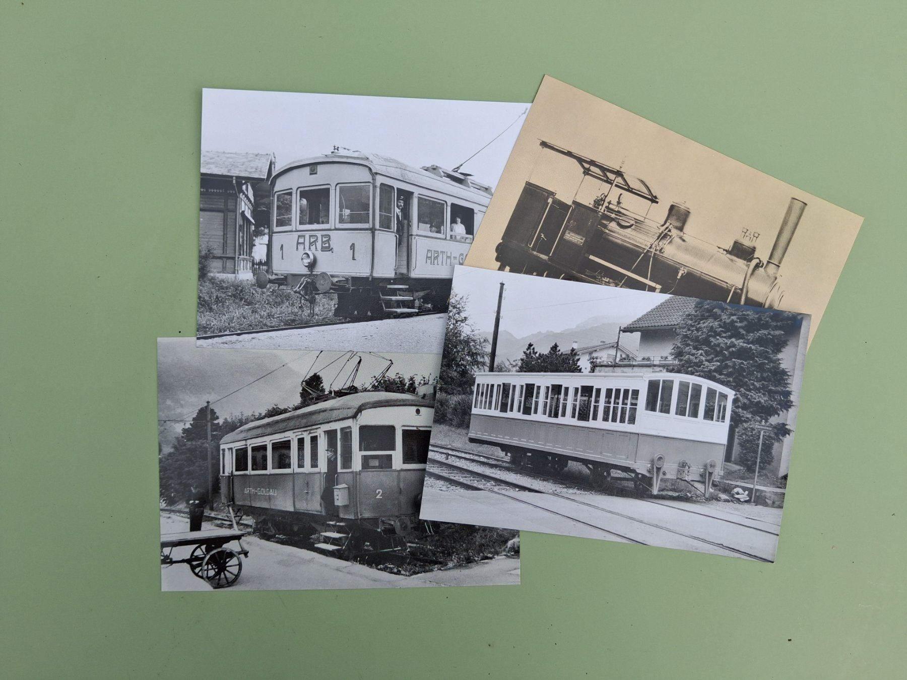 Cartes postales: 20 AK Arth-Rigi Bahn – D'occasion à Cheyres par Thiele 1