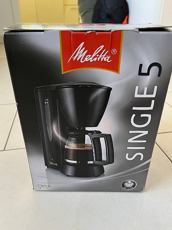 Melitta Kaffeemaschinen & Espressomaschinen: Melitta Single 5 Kaffeemaschine neuwertig – Neu und originalverpackt aus Wettingen von Rogoma