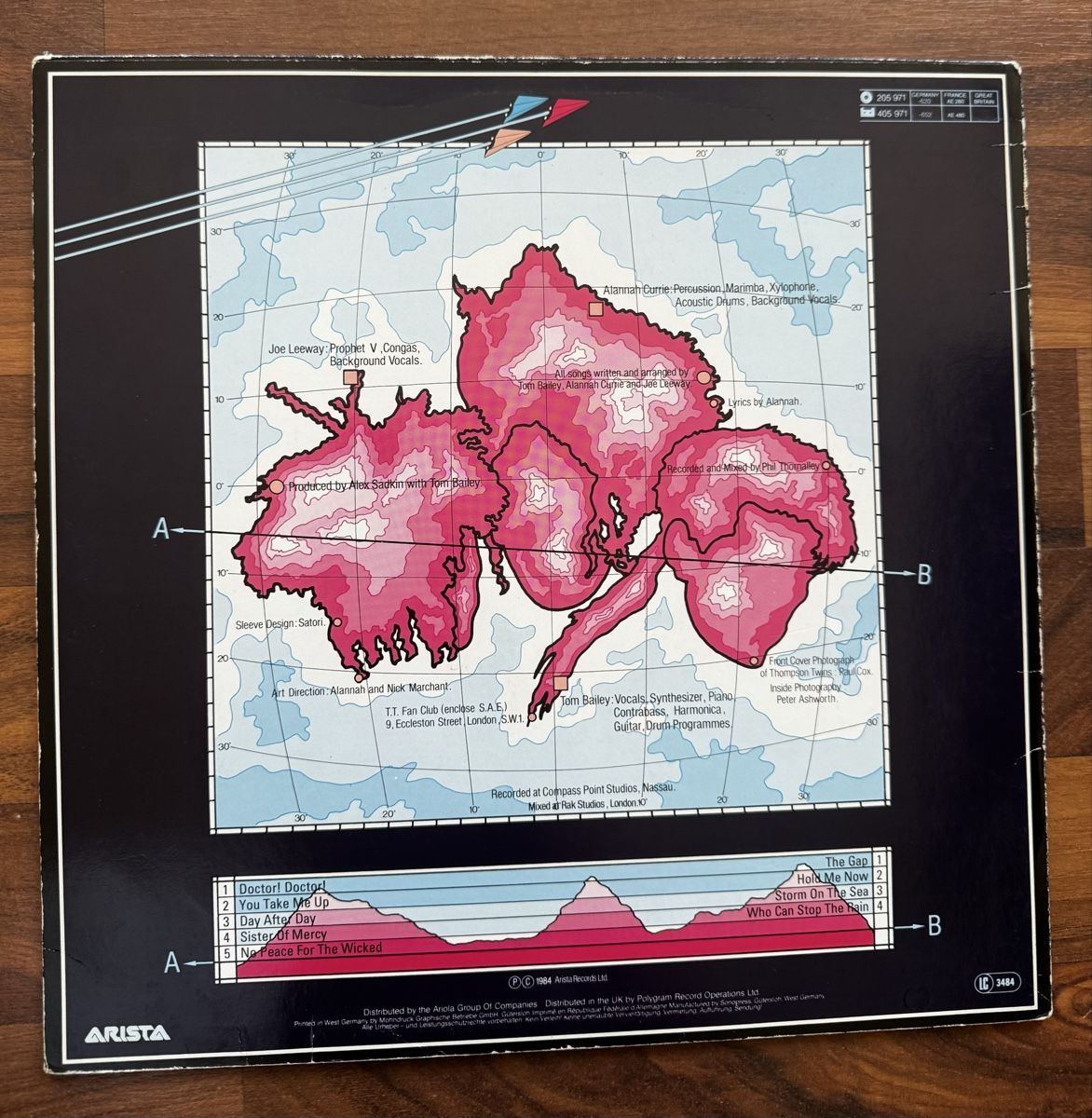 Dischi in vinile: Thompson Twins - Into The Gap - LP - 80s Pop – Usato da Rorbas venduto da BlackstarRecords 1