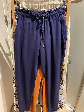Dunkelblaue Sommerhose von Tom Tailor Denim, XS, Neuwertig