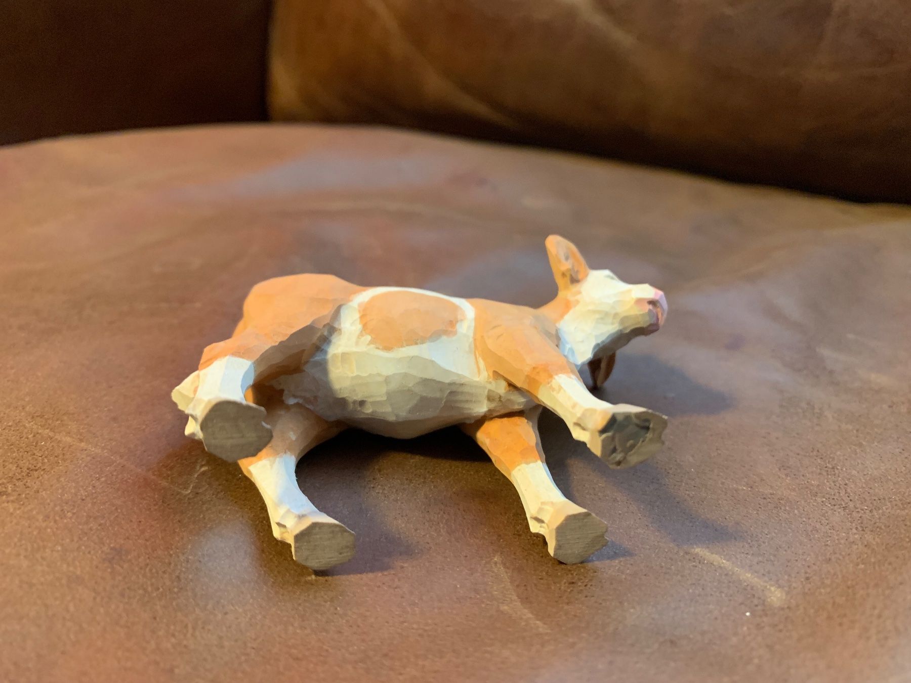 Statuette: Simmentaler Kalb, Kuh, Brienzer Schnitzerei, Holz, Krippe – Usato da Kloten venduto da petrol5555 3