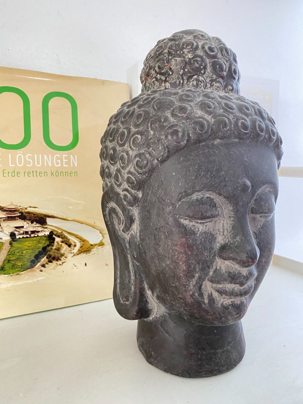 Sculture & Statue: Buddha Kopf – Nuovo e nell'imballaggio originale da Stetten SH venduto da bijoux18 1
