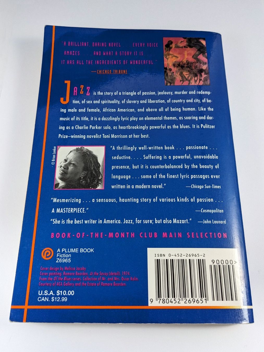 Libri: Jazz by Toni Morrison – Usato da Meilen venduto da GypsyCat 1