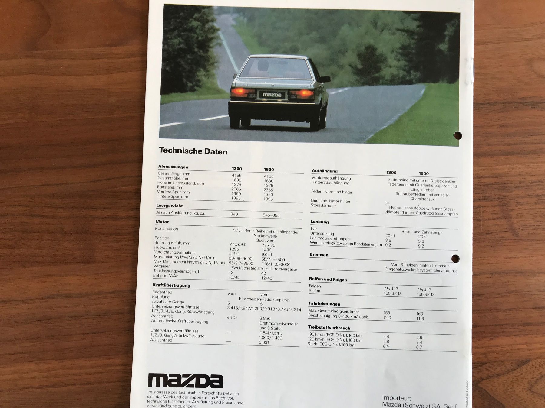 Mazda Dokumente: Mazda Prospekt – Gebraucht aus Balterswil von Jeko1967 5