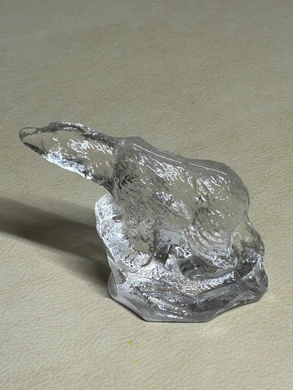 Statuette: Eisbären-Skulptur in Glas – Nuovo (secondo la descrizione) da Rocourt venduto da Vijay02 8