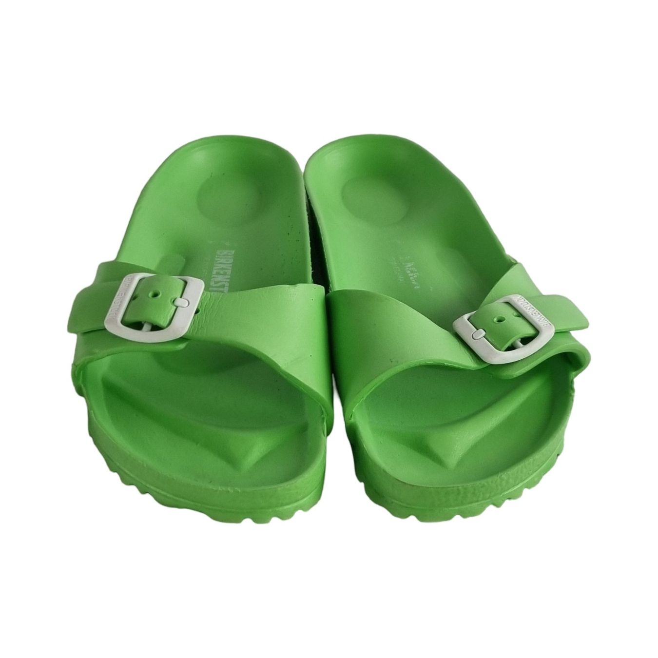 Birkenstock Scarpe da uomo: BIRKENSTOCK Schlappen, Grün – Usato da Wangen b. Olten venduto da Restwert_Wangen 2