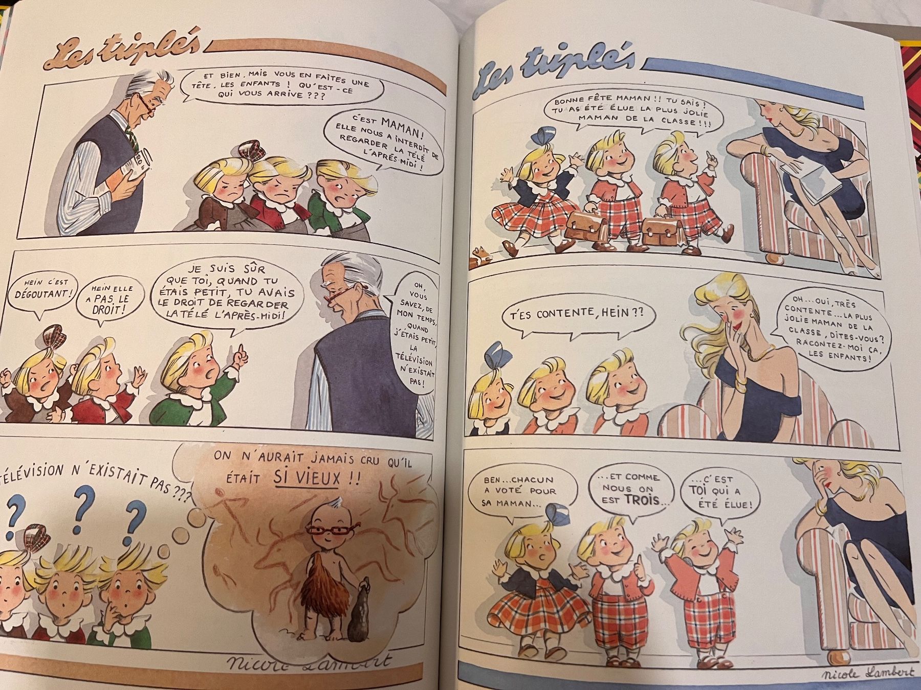Fumetti: Les Triples by Nicole Lambert books – Nuovo (secondo la descrizione) da Lausanne venduto da NYC67 4