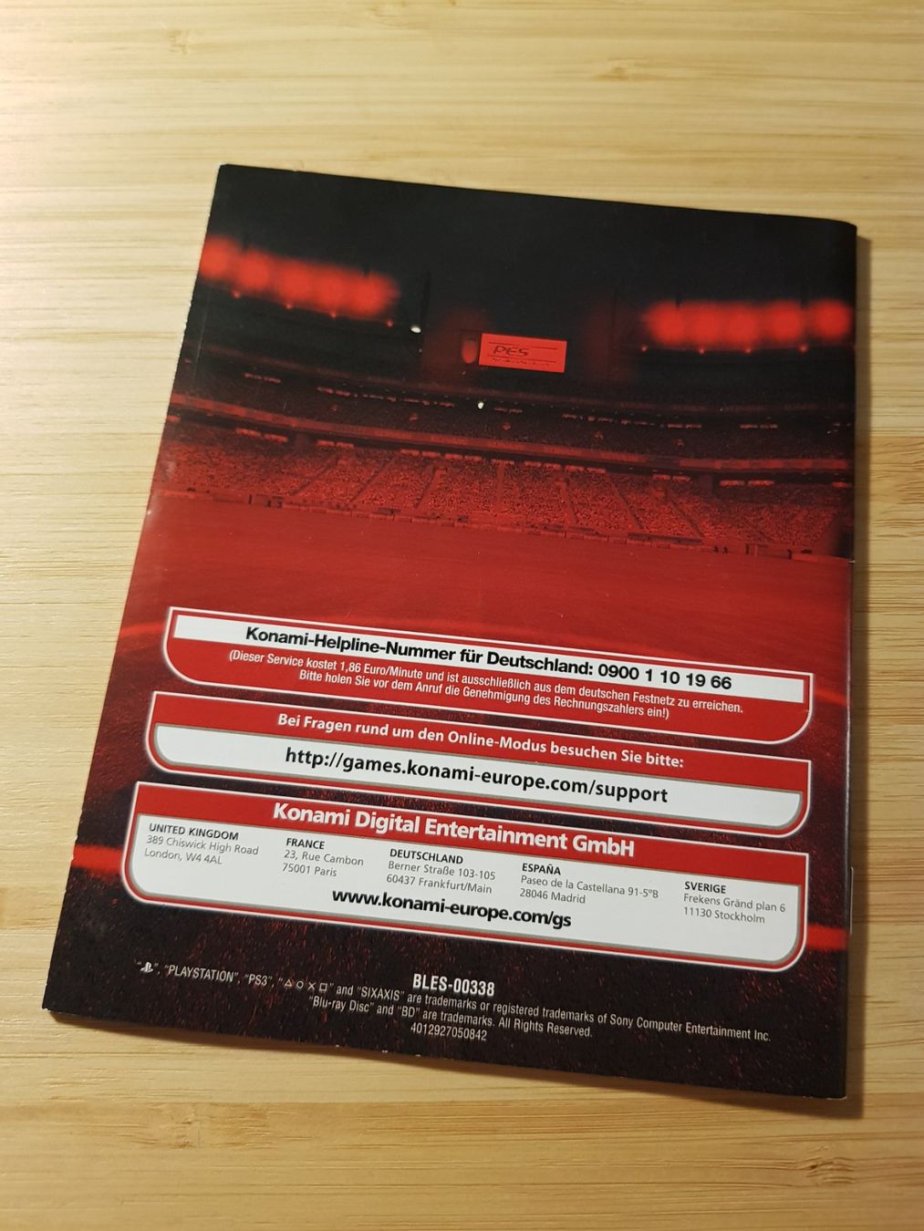 Sony Giochi: Spielanleitung PES 2009 PS3 – Usato da Münchenstein venduto da 2DGames 1