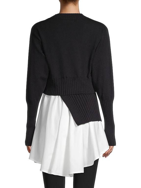 Pullover & Sweatshirts: Neu - Gepatchter Rundhalspullover – Gebraucht aus Zürich von YanaZam 1