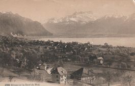 VD-Blonay  Karte gelaufen 1911